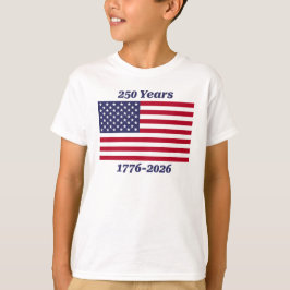 Camiseta Patriótico 250 años 1776-2026