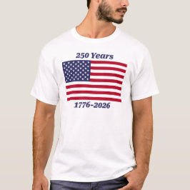 Camiseta Patriótico 250 Años 1776-2026