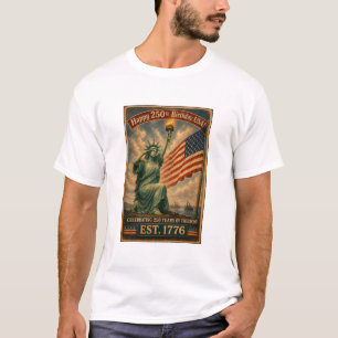Camiseta Patriótico 250 Años Estados Unidos 4 de Julio Esta