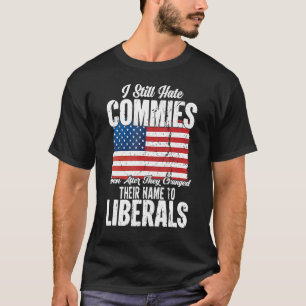 Camiseta Patriótico anti comunista antisocialista pro estad