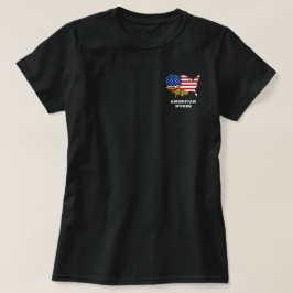 Camiseta Patriótico de enfermería de Estados Unidos
