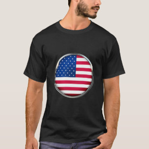 Camiseta Patriótico de la Bandera Americana