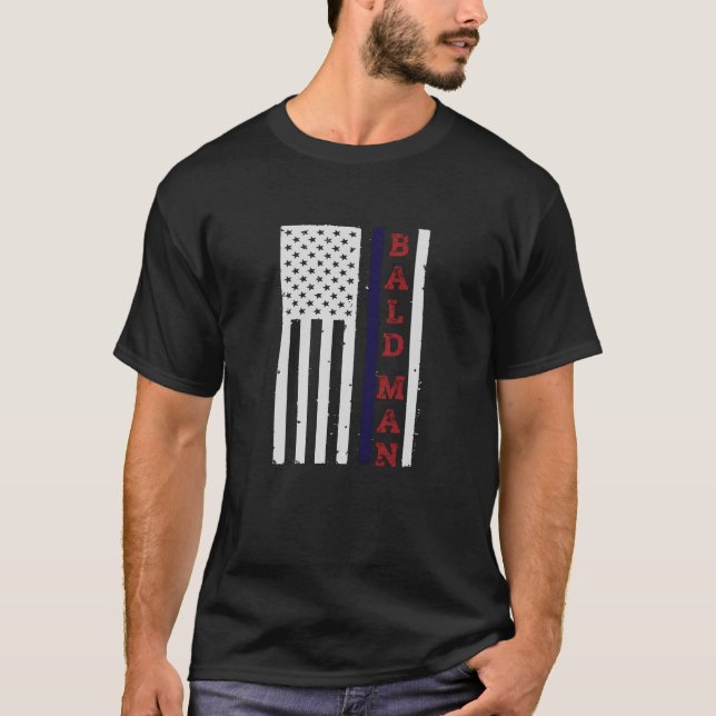 Camiseta Patriótico de la bandera de los Estados Unidos de  (Anverso)