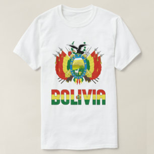 Camiseta Patriótico De La Bandera Y El Escudo De Armas De B