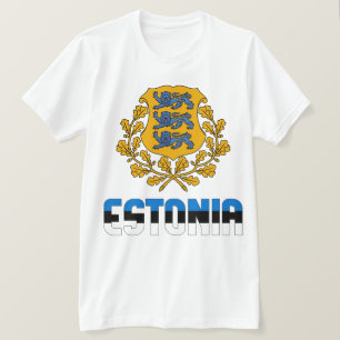 Camiseta Patriótico De La Bandera Y El Escudo De Armas De E