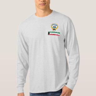 Camiseta Patriótico de la Bandera y el Escudo de Armas de K