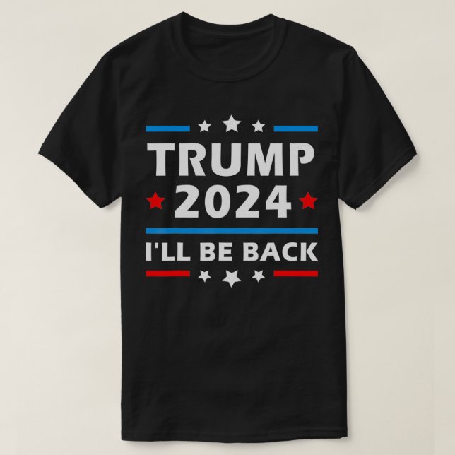 Camiseta Patriótico de las elecciones de Trump 2024 (Diseño del anverso)