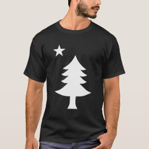 Camiseta Patriótico del Orgullo de la Bandera del Estado de