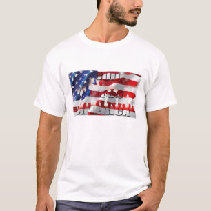 Camiseta Patriótico Dios Bendiga América