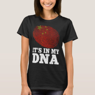 Camiseta Patriótico en la huella digital de mi ADN Bandera 