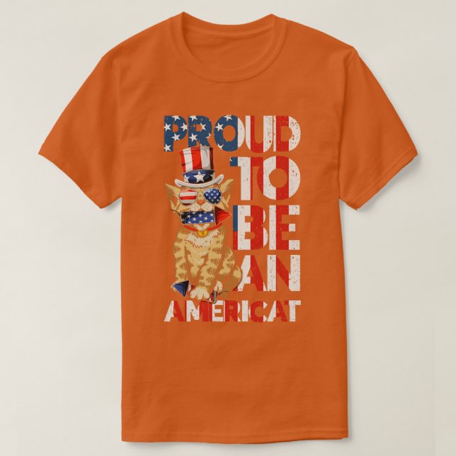 Camiseta Patriótico Estados Unidos De América 4 De Julio (2 (Diseño del anverso)
