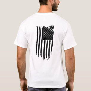 Camiseta *~* Patriótico Grunge Americano - Bandera de Esta