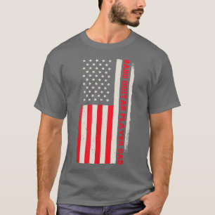 Camiseta Patriótico Guitariano Bass Guitar Player Dad