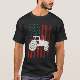Camiseta Patriótico Orgulloso Campesino Ue Bandera Tractor