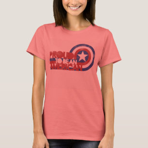 Camiseta patriótico orgulloso de ser estadounidense el 4 de