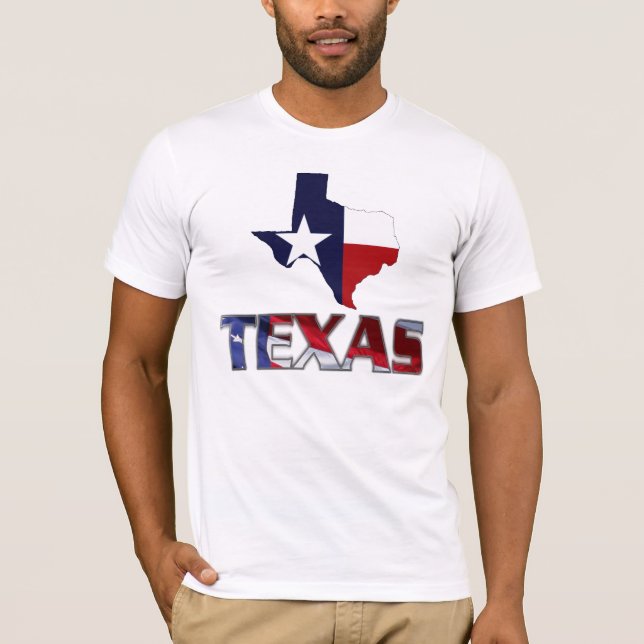 Camiseta Patriótico Texas (Anverso)