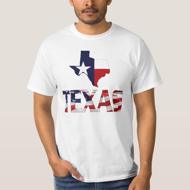 Camiseta Patriótico Texas (Anverso)