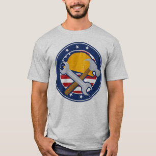Camiseta Patriótico Tradesman