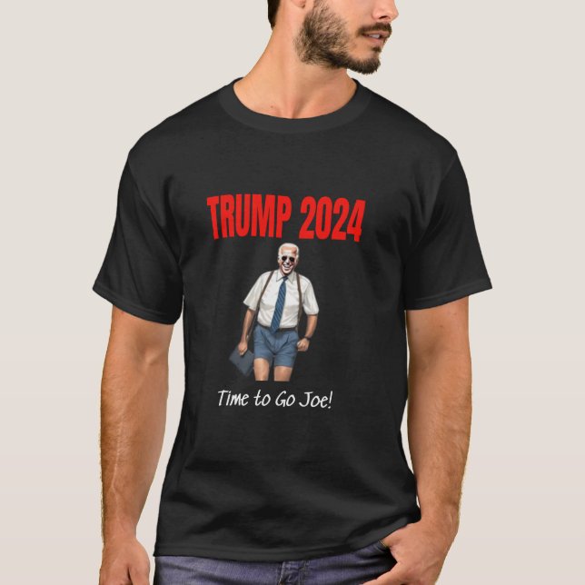 Camiseta Patriótico Trump 2024 Funny Representante Presiden (Anverso)