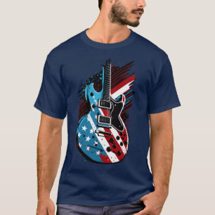 Camiseta Patriótico USA 4 de julio Festival del Concierto G