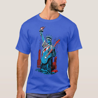 Camiseta Patriótico USA 4 de julio Festival del Concierto G