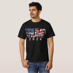 Camiseta Patriótico vintage Donald Trump 2024