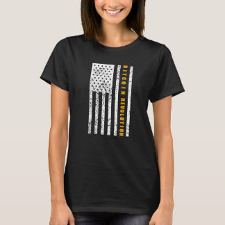 Camiseta Patriotismo Bitcoin Patriótico Bandera Americana V