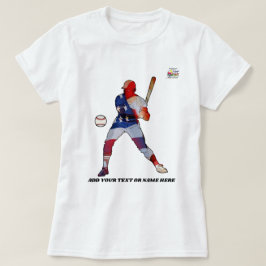 Camiseta Patriotismo del béisbol