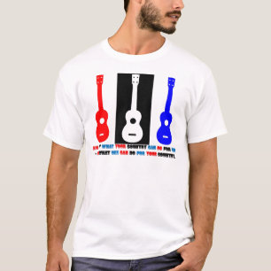Camiseta Patriotismo del Ukulele
