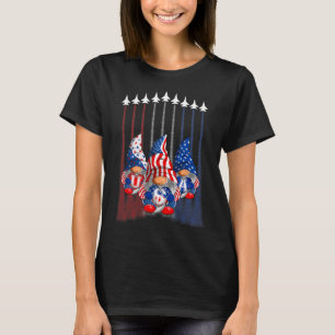 Camiseta Patriotismo Estadounidense Gnomes Independencia De