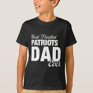Camiseta Patriots Jefferson County Best Freakin' Dad Ever H