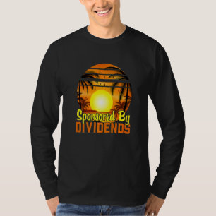 Camiseta Patrocinado Por Dividendos En El Mercado De Valore