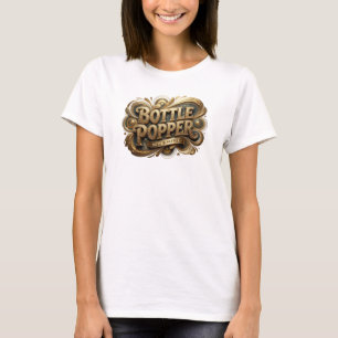 CAMISETA PATROCINADOR DE BOTELLAS POPPER DE NARANJA ARTÍSTI