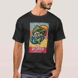 Camiseta Patrocinador de la pesca de San Andrés, católico p