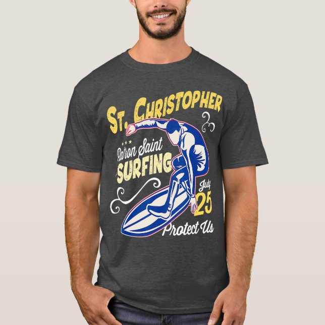 Camiseta Patrocinador de Saint Christopher Surf (Anverso)