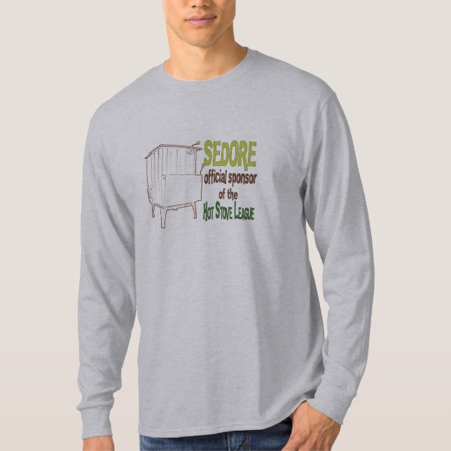 Camiseta Patrocinador oficial de la liga de la estufa (Anverso)