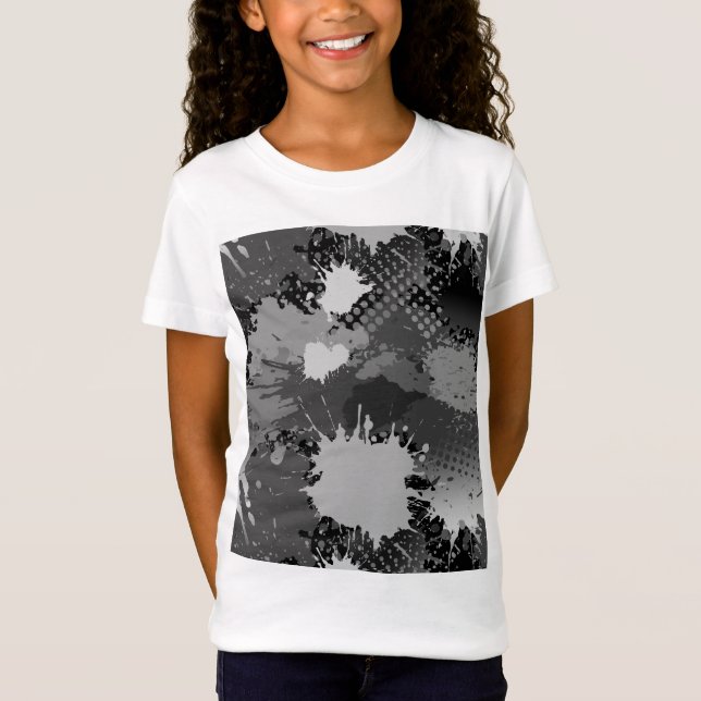 Camiseta Patrón 2 de pintura (Anverso)