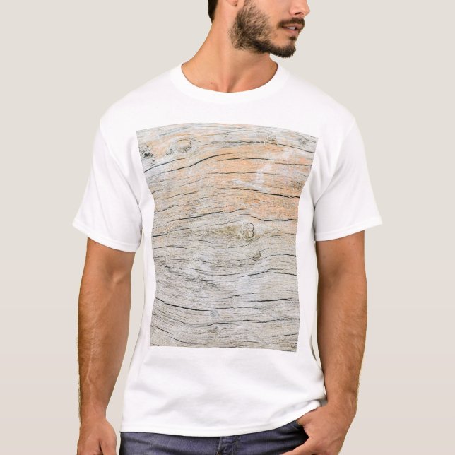Camiseta Patrón abstracto de árbol antiguo (Anverso)