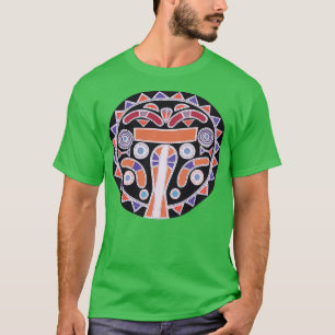 Camiseta Patrón abstracto de arte tribal