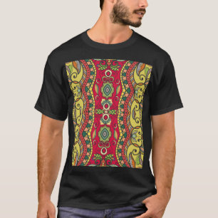 Camiseta Patrón abstracto de la inclemencia de la mano deco