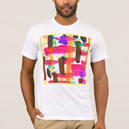 Camiseta Patrón abstracto dinámico en el arte