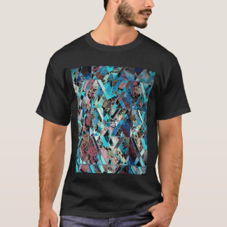 Camiseta Patrón abstracto geométrico colorido
