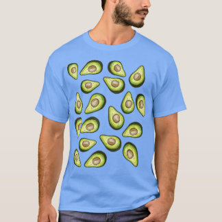 Camiseta Patrón Aguacados Gracioso Santo Costumbre Guacamol