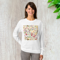 Patrón alfabético árabe caligrafía islámica modern