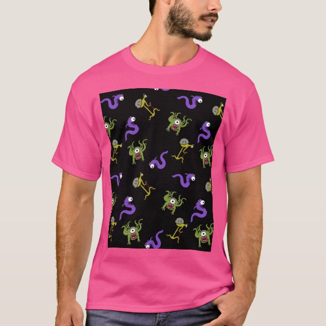 Camiseta Patrón Alien (Anverso)