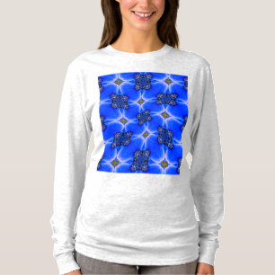 Camiseta Patrón anémico de los jardines azules