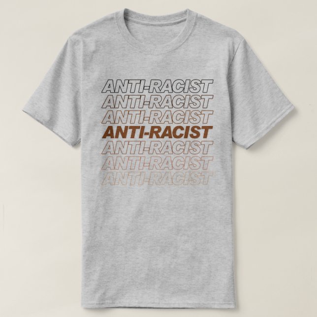 Camiseta Patrón antirracista (Diseño del anverso)