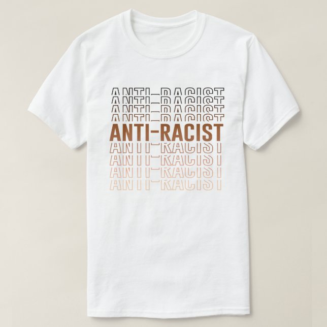 Camiseta Patrón antirracista (Diseño del anverso)
