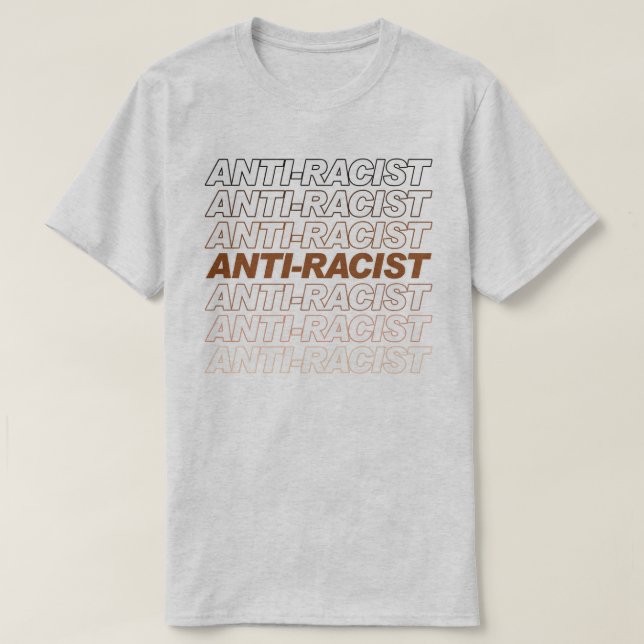 Camiseta Patrón antirracista (Diseño del anverso)