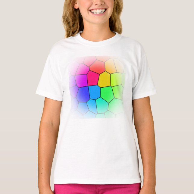Camiseta Patrón arcoiris de Guay (Anverso)